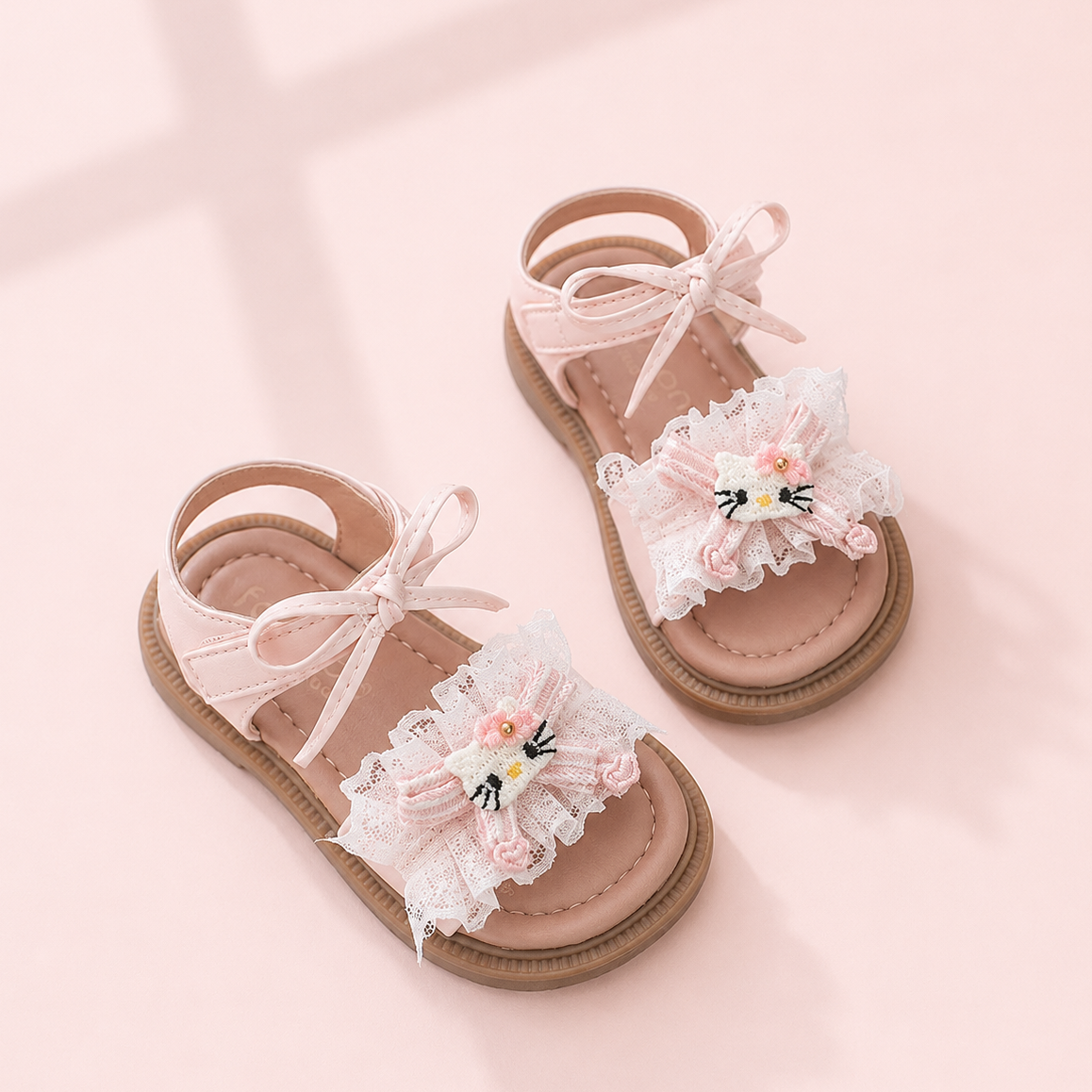 Sweet Kitty Lace Sandals