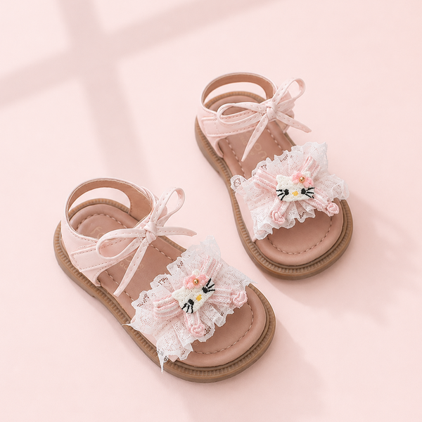 Sweet Kitty Lace Sandals
