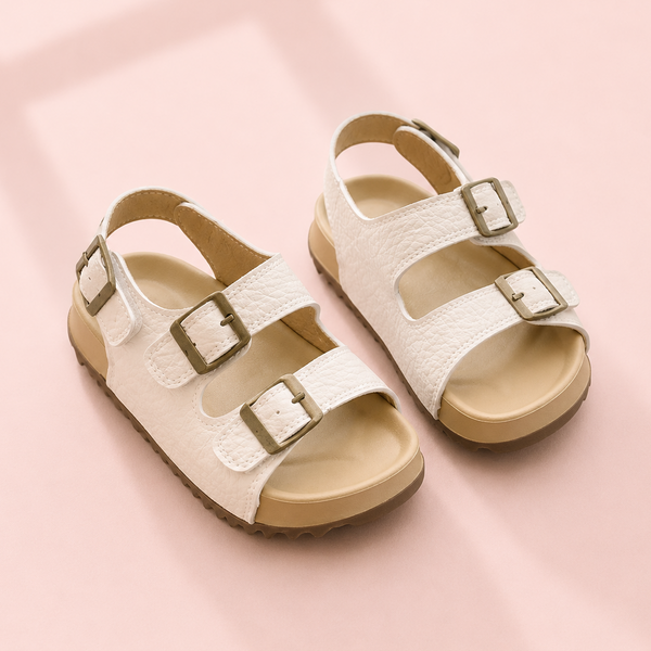 Vanilla Buckle Slides