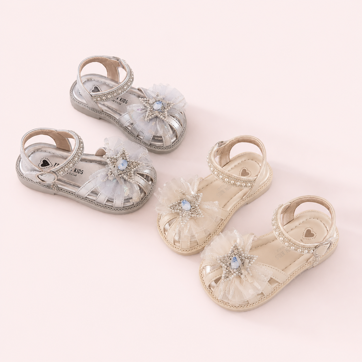 Crystal Star Party Sandals