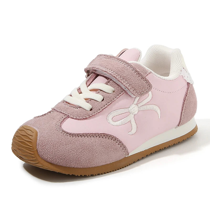 Little Bow Retro Sneakers