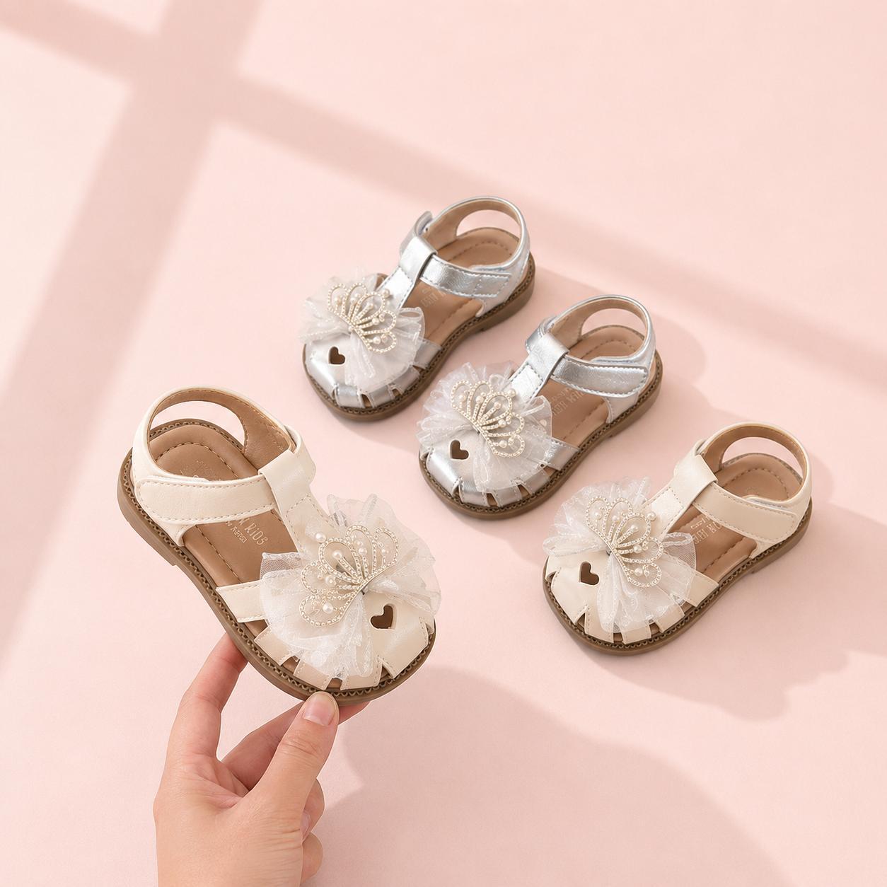 Crystal Crown Sandals