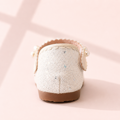 Cherry Blossom Glitter Flats