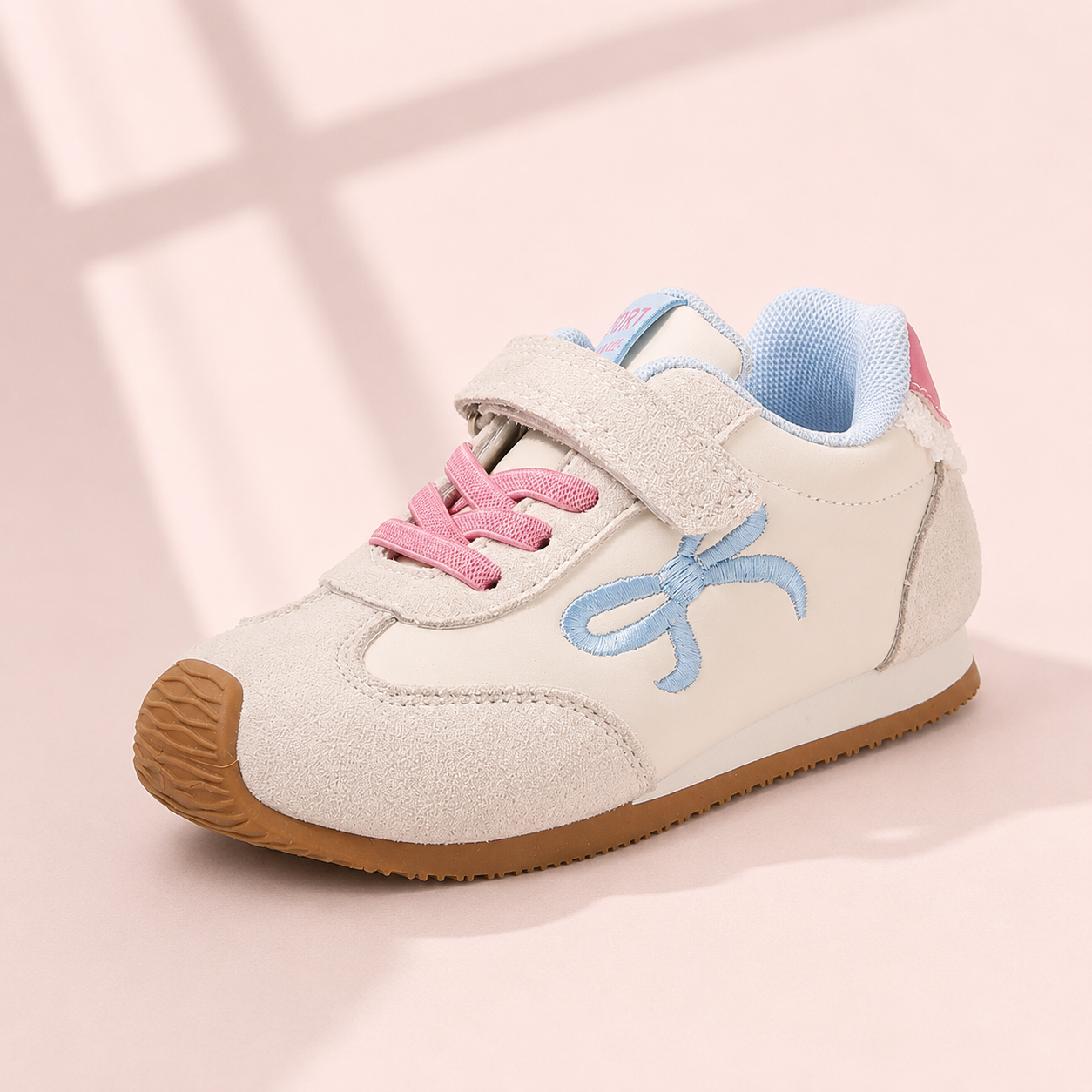 Little Bow Retro Sneakers