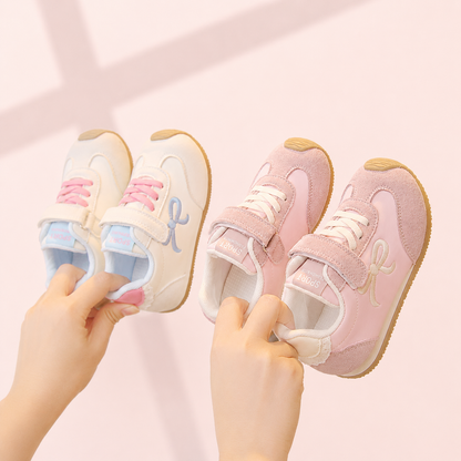 Little Bow Retro Sneakers