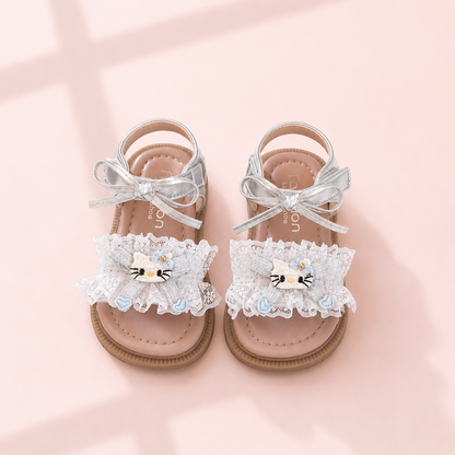 Sweet Kitty Lace Sandals