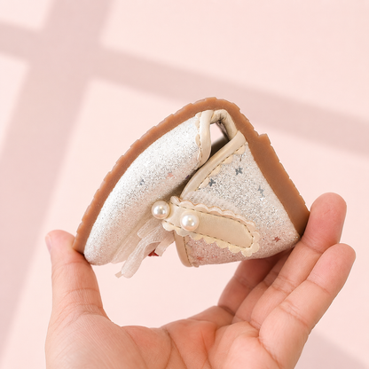 Cherry Blossom Glitter Flats