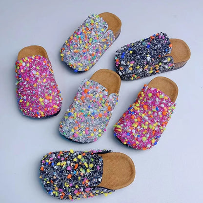 Crystal Gem Sparkle Slides