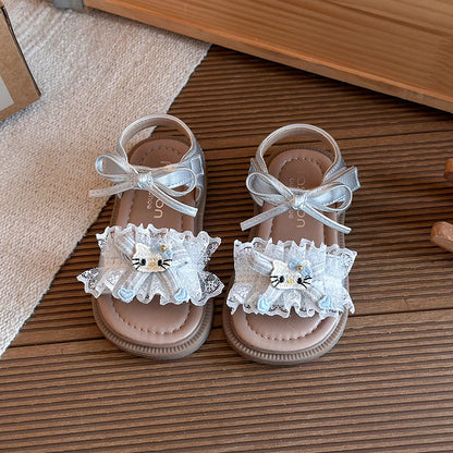 Sweet Kitty Lace Sandals