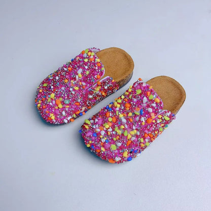 Crystal Gem Sparkle Slides