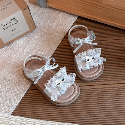 Sweet Kitty Lace Sandals