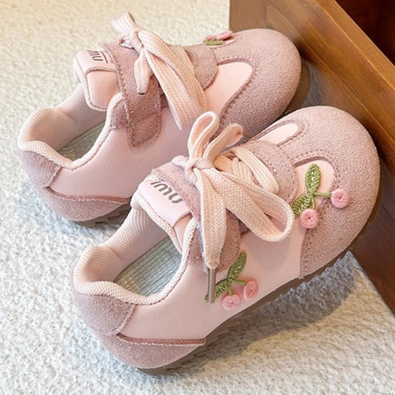 Little Cherry Retro Sneakers