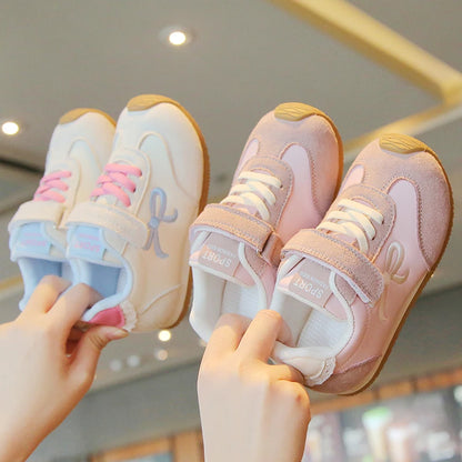 Little Bow Retro Sneakers