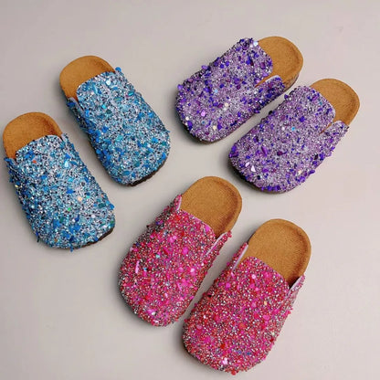 Crystal Gem Sparkle Slides
