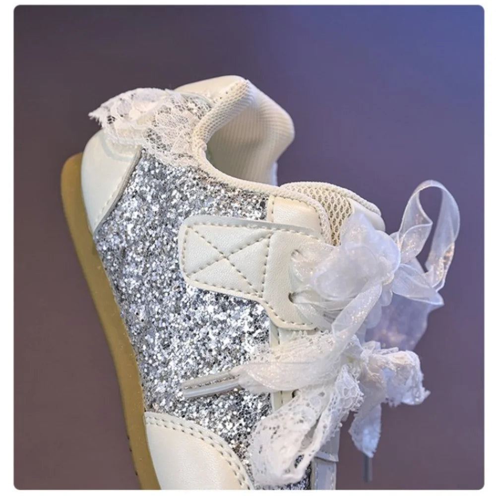 Sparkle Lace Princess Sneakers