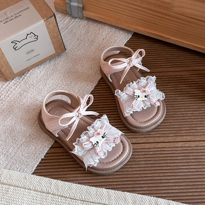 Sweet Kitty Lace Sandals