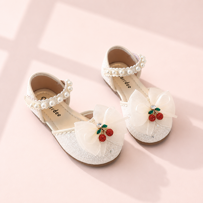 Cherry Blossom Glitter Flats