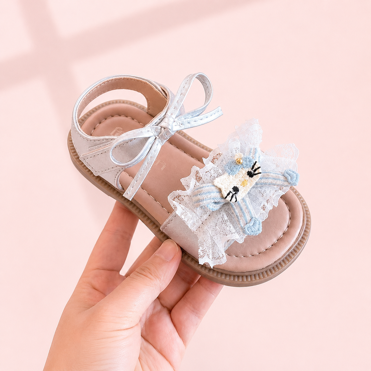 Sweet Kitty Lace Sandals