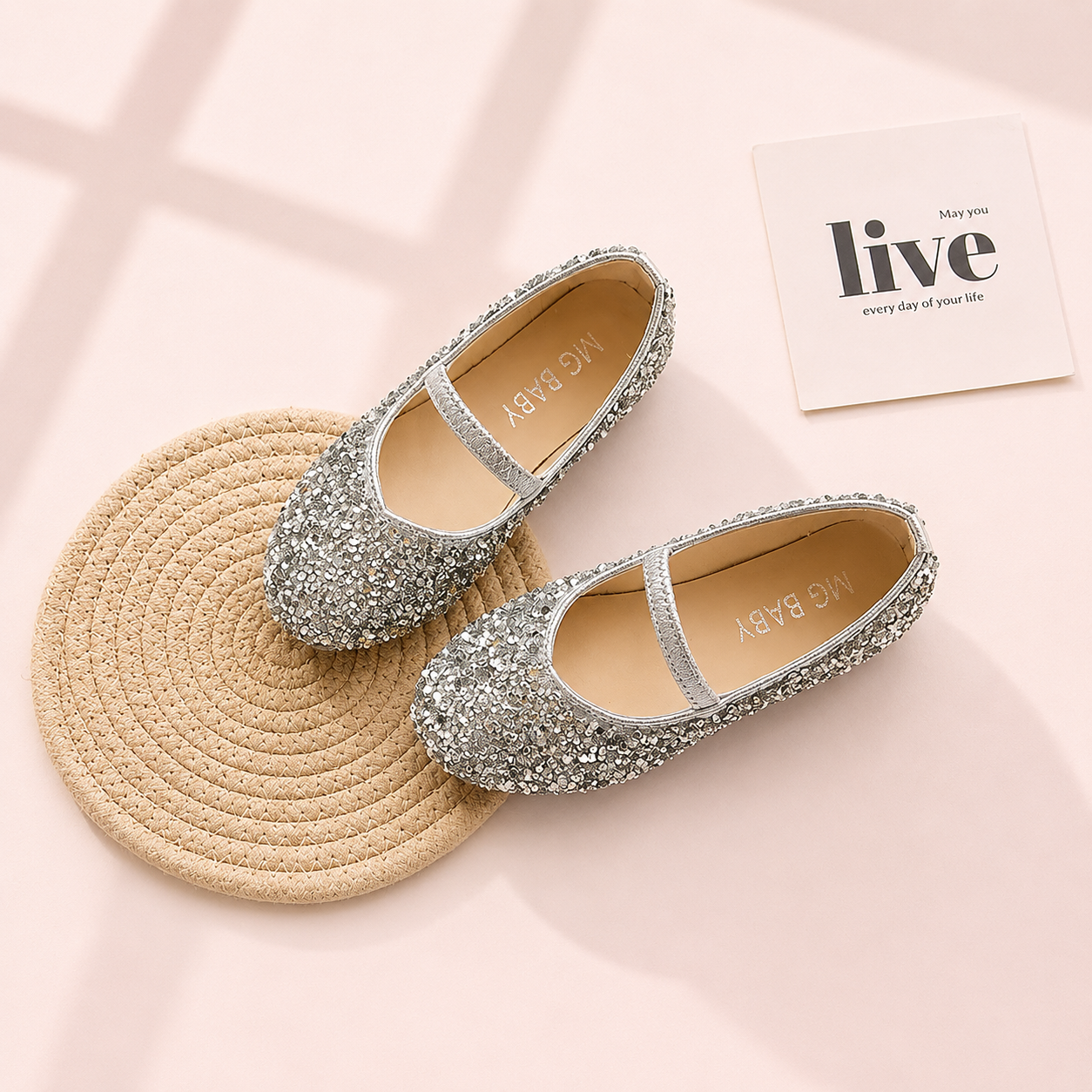 Crystal Sparkle Mary Janes